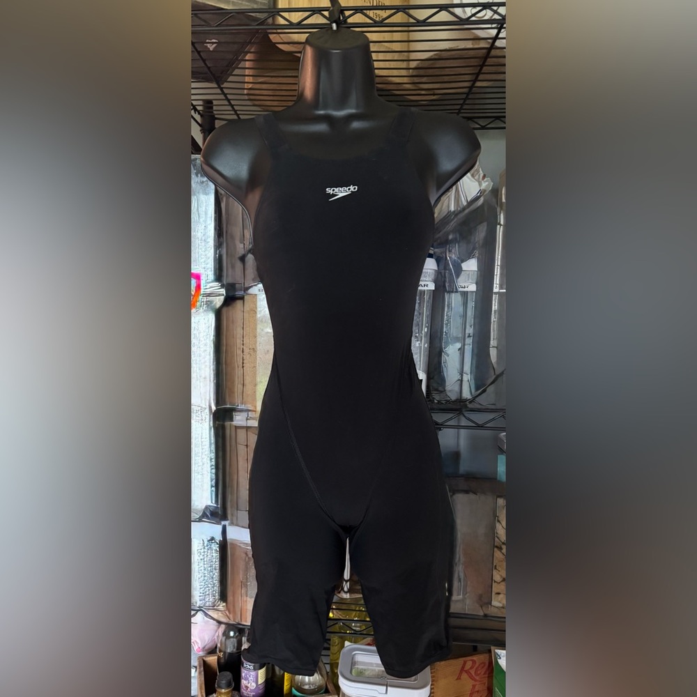 Speedo Black Bodycon Halter Dress